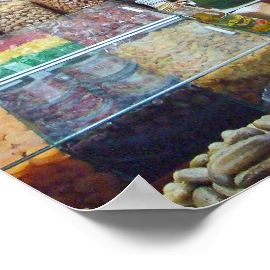 Käse, Oliven und Nuts Poster (Ecke)