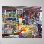 Käse, Oliven und Nuts Poster (Vorne)