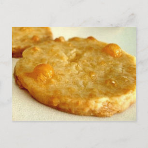 Käse Pennies Recipe Postkarte