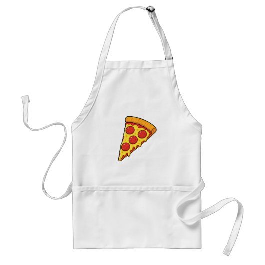 Käse-Peperoni-Pizza-Stück Schürze (Vorne)