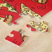 Käse Pizza Cool Food Fun Puzzle (Seite)