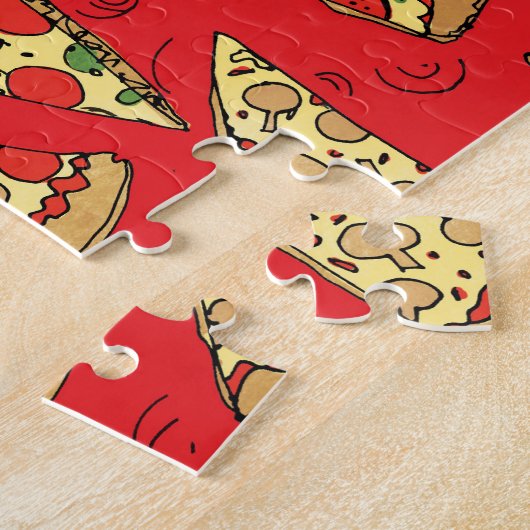 Käse Pizza Cool Food Fun Puzzle (Seite)