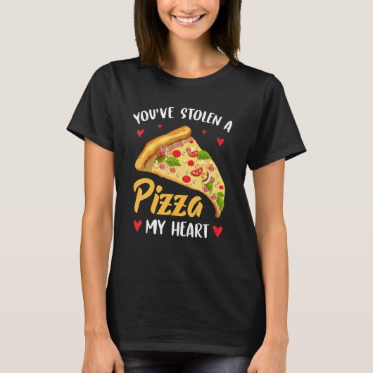 Käse Pizza Day T-Shirt (Vorderseite)