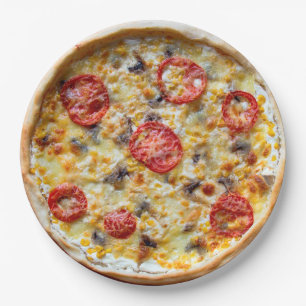 Käse Pizza Party Paper Teller