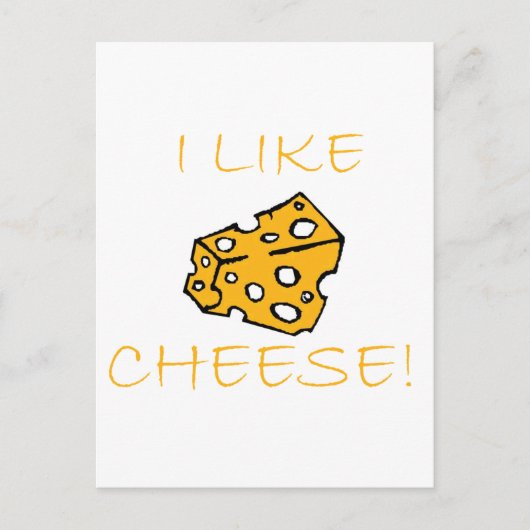 Käse Postkarte (Vorderseite)