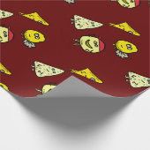 Käse Puns Geschenkpapier (Ecke)