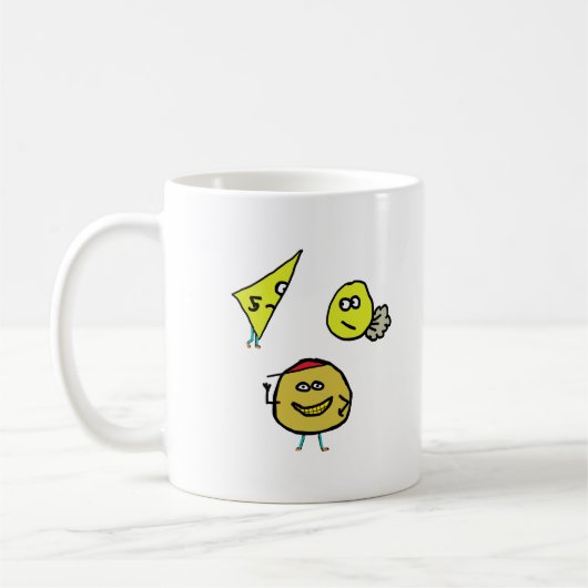 Käse Puns Kaffeetasse (Links)