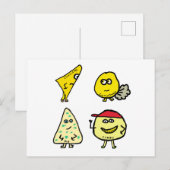 Käse Puns Postkarte (Vorne/Hinten)