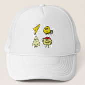 Käse Puns Truckerkappe (Vorderseite)