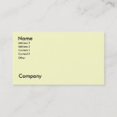 Käse-Scheiben Visitenkarte (Rückseite)