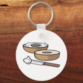 Käse Schlüsselanhänger (Vorderseite)