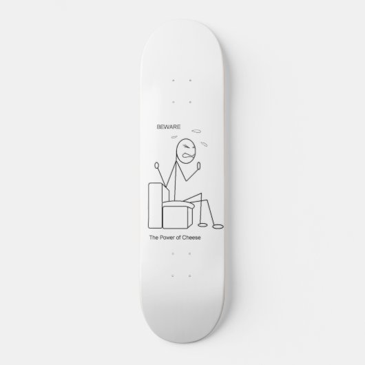 Käse Skateboard (Vorderseite)