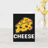 Käse Slice Mac Macaroni Kawaii Halloween Kostüm Karte (Gelbe Blume)