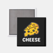 Käse Slice Mac Macaroni Kawaii Halloween Kostüm Magnet (Vorderseite/Rückseite)