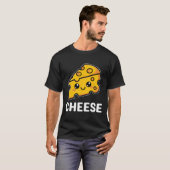 Käse Slice Mac Macaroni Kawaii Halloween Kostüm T-Shirt (Vorne ganz)