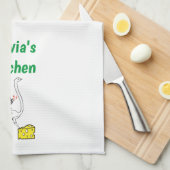 Käse Straußenmouse Küche Handtuch (Viertel Falte)