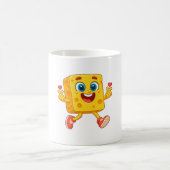 Käse Sunny Mini Herz Kaffeetasse (Mittel)