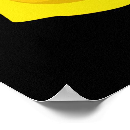 Käse The Day Funny Food Pun Dark BG Poster (Ecke)