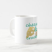 Käse u. Cracker Kaffeetasse (Vorderseite Links)