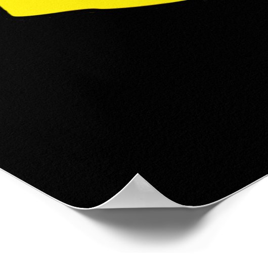 Käse, um dich zu treffen Funny Food Puns Dark BG Poster (Ecke)