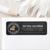 Käse und Bier 40. Geburtstag weiß auf Chalkboard (Insitu)