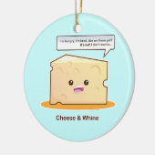 Käse und Gejammer Keramikornament (Links)