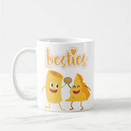 Käse und Pasta Besties Funny Mug Kaffeetasse