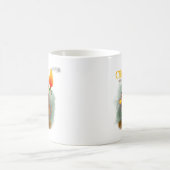 Käse und prähistorische Maus Kaffeetasse (Mittel)