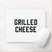 Käse und Tomatensuppe, gegrillt, entsprechende Kos Mousepad (Mit Mouse)