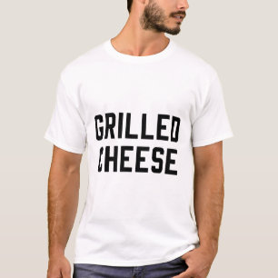 Käse und Tomatensuppe, gegrillt, entsprechende Kos T-Shirt