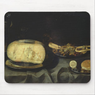 Käse und trockener Nachtisch Mousepad