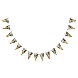 Käse und Wein Wimpelkette