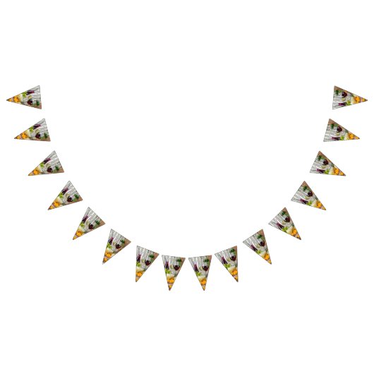 Käse und Wein Wimpelkette (Alle)