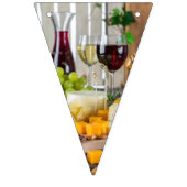 Käse und Wein Wimpelkette (Zweite Fahne)