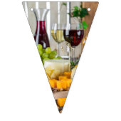 Käse und Wein Wimpelkette (Erste Fahne)