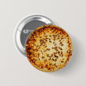 Käse und Wurst Pizza Button (Vorne & Hinten)