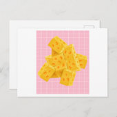 Käse voller Holen in jeder Hinsicht Postkarte (Vorne/Hinten)
