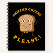 Käse vom Grill bitte Notizblock (Vorderseite)