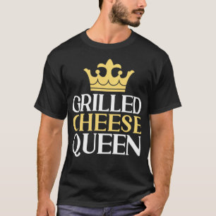Käse vom Grill Queen Grilled Cheese Maker Lover Gi T-Shirt