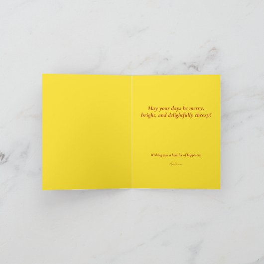 Käse Weihnachten (Innenseite)