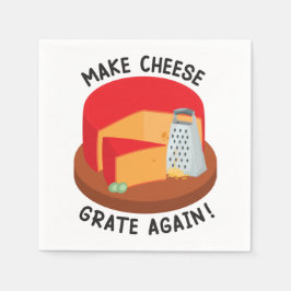 Käse wieder graten lassen serviette