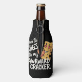 Käse zu My Awkward | Das sonnige und Niedliche Val Flaschenkühler (Flasche Rückseite)