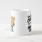 Käse zu My Awkward | Das sonnige und Niedliche Val Jumbo-Tasse (Vorderseite)