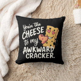 Käse zu My Awkward | Das sonnige und Niedliche Val Kissen