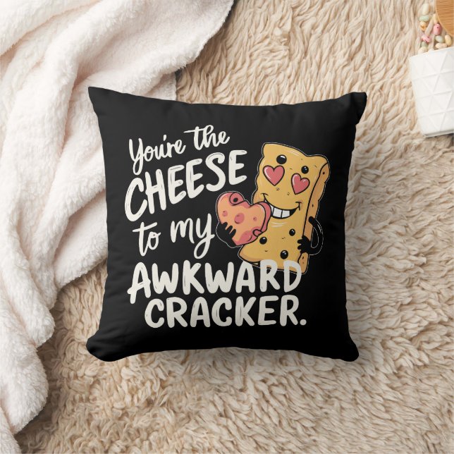 Käse zu My Awkward | Das sonnige und Niedliche Val Kissen (Decke)