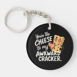 Käse zu My Awkward | Das sonnige und Niedliche Val Schlüsselanhänger