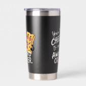 Käse zu My Awkward | Das sonnige und Niedliche Val Thermobecher (Rechts)