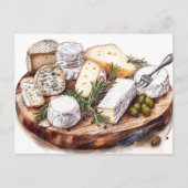 Käsebrett, Postübergang Postkarte (Vorderseite)