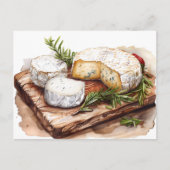 Käsebrett, Postübergang Postkarte (Vorderseite)