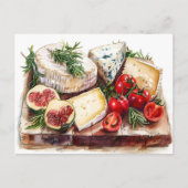 Käsebrett, Postübergang Postkarte (Vorderseite)